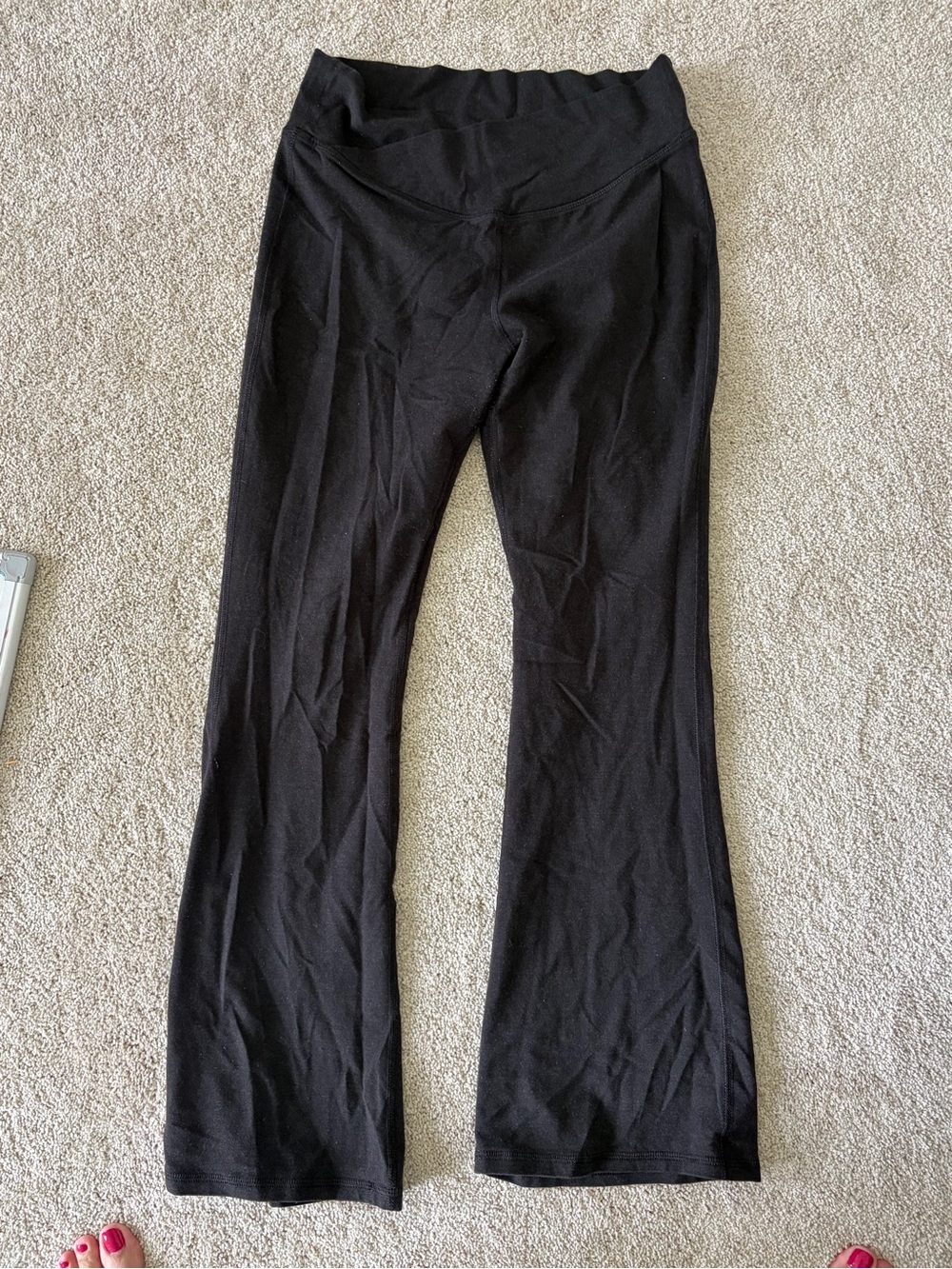 Old Navy Black Boot Cut Yoga Pants